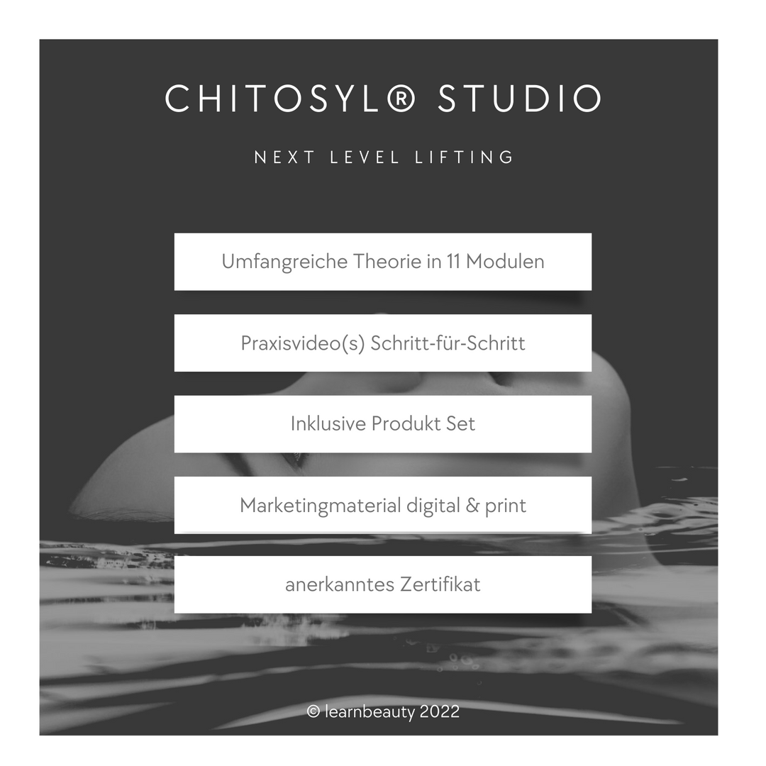 CHITOSYL® Studio: Online Kurs + 2x Studio Set