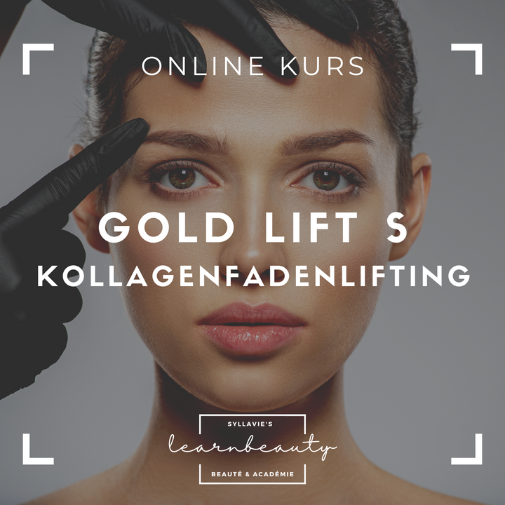 Gold Lift S | Kollagenfadenlifting: Online Kurs inkl. Produkt Set